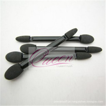 De Boa Qualidade Double Ended 5cm Black Eyeshadow Brushes Atacado